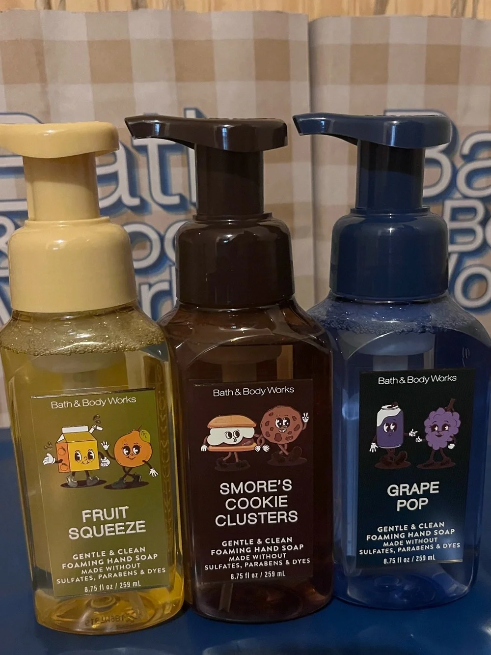 BATH AND BODY EORKS FALL Foaming Hand Soap bundle x6